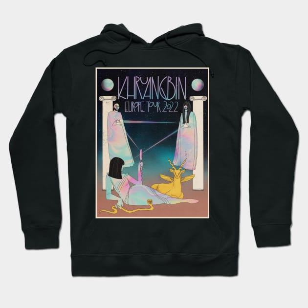 KHRUANGBIN BAND Hoodie by rahobisona